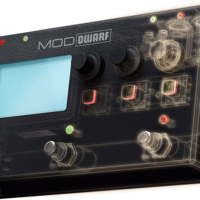 The MOD Dwarf puts effect and instrument plugins in a stage-ready