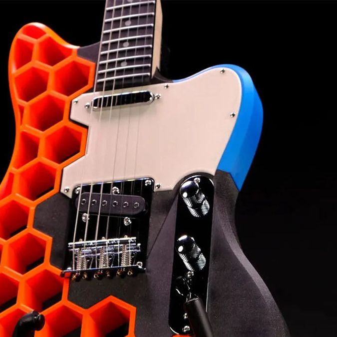 Say hello to the Prusacaster, a 3D-printed offset electric guitar