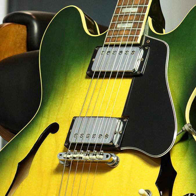 Meet the 'Greenburst' ES-335 – a 1968 model so rare even Gibson