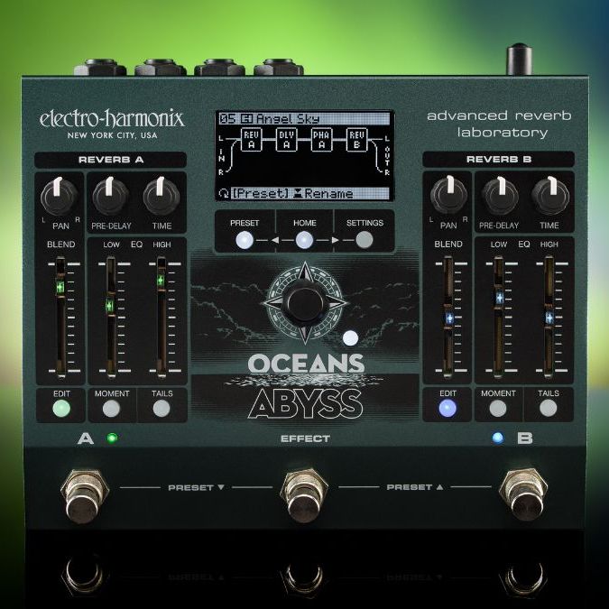 096 electro harmonix OCEANS ABYSS リバーブ Amazon.com: Electro-Harmonix Oceans Abyss Advanced Reverb