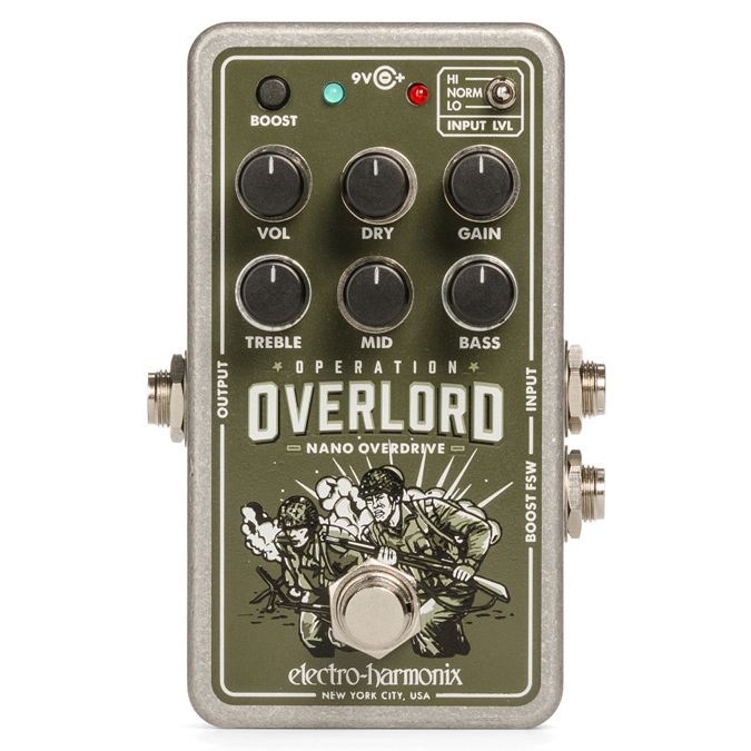 Electro-Harmonix Nano Operation Overlord Allied Overdrive