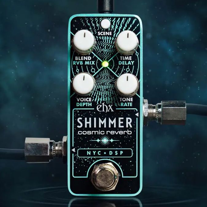 EHX's Pico Shimmer is a “Cosmic Reverb” for spaced-out tones