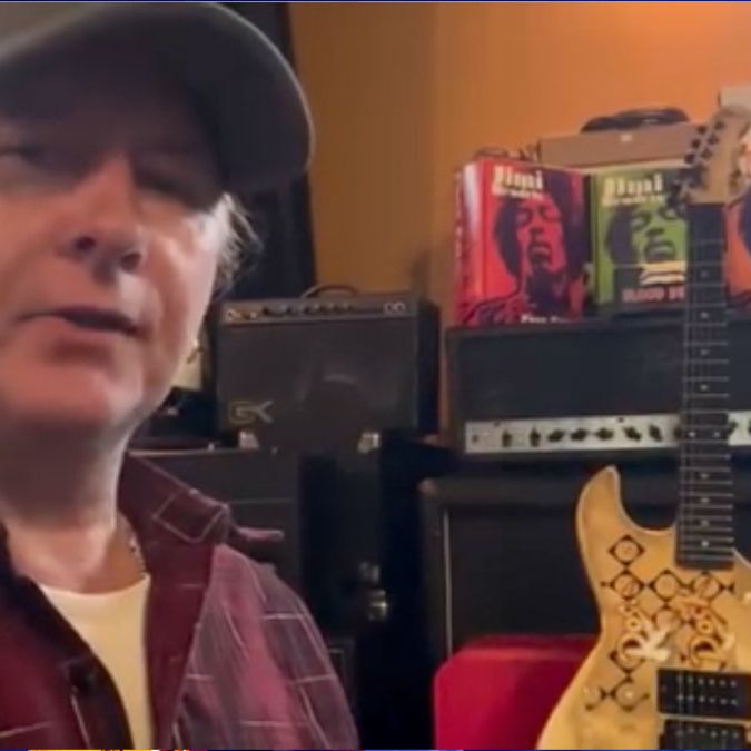 I was worried to death that this thing was gone: Jerry Cantrell's 'Blue Dress' G&L Rampage has been found safe and well | MusicRadar I was worried to death that this thing was gone: Jerry Cantrell's 'Blue Dress' G&L Rampage has been found safe and well | MusicRadar
