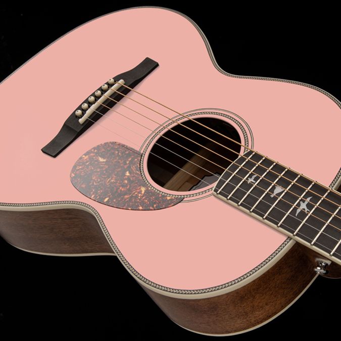 PRS unveils limited-edition Lotus Pink-finished SE Parlor Acoustic