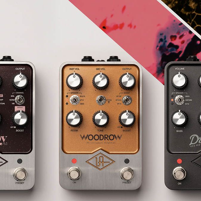 Universal Audio expands its high-end UAFX stompbox series Universal Audio expands its high-end UAFX stompbox series