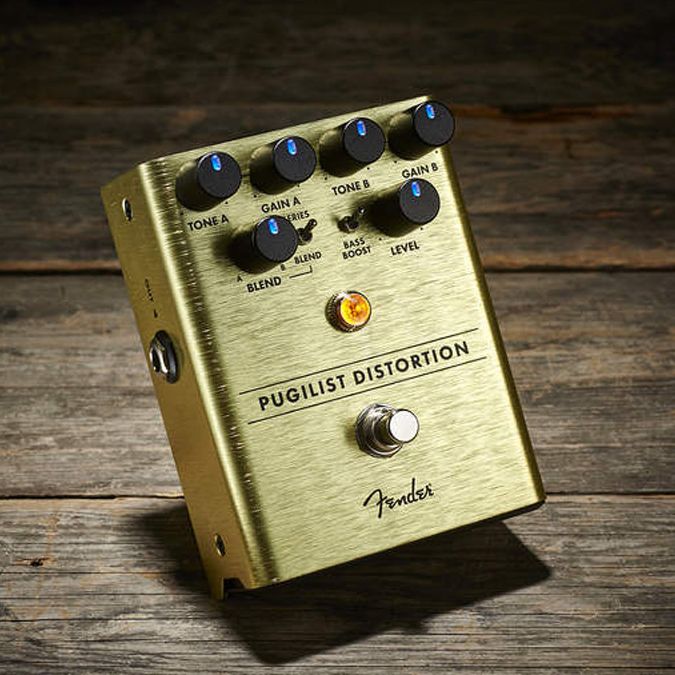*最終値下げ* (美品) Fender PUGILIST DISTORTION FENDER ( フェンダー ) PUGILIST DISTORTION PEDAL 送料無料