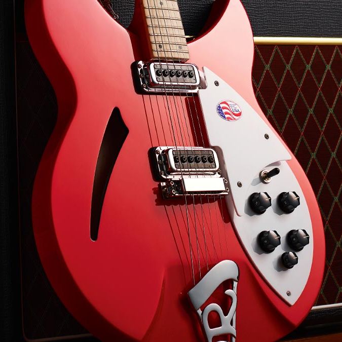 【限定品レアカラー】Rickenbacker 330 Ruby Red Rickenbacker 330/12 Electric Guitar Ruby Red | Guitar Center