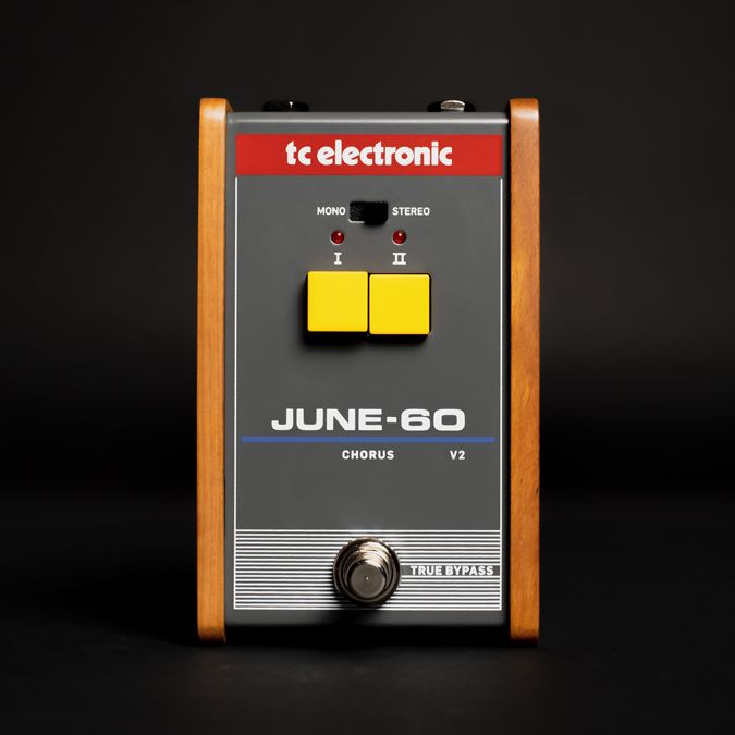 ギター tc electronic JUNE-60 CHORUS V2 TC Electronic rebuilds its June-60 chorus pedal from the