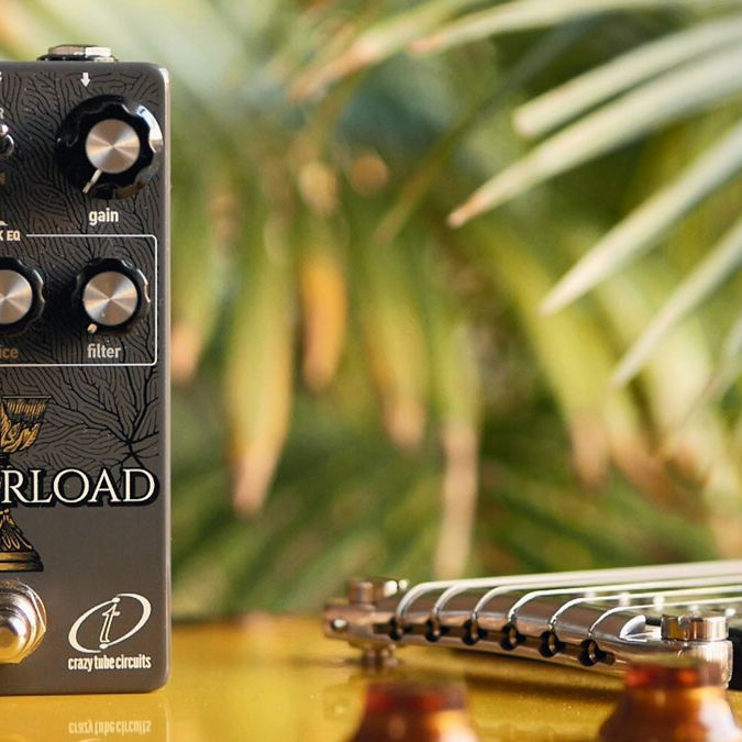 ギター Crazy Tube Circuits Motherload Crazy Tube Circuits-MOTHERLOAD-Two Classic Distortion/Fuzz