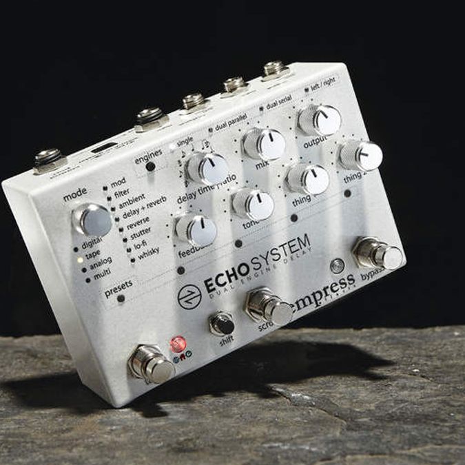 美品！empress echo system Echosystem - Dual Engine Multi-Mode Delay Pedal – Empress