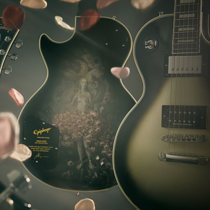 Epiphone takes a baroque turn with Adam Jones' latest limited