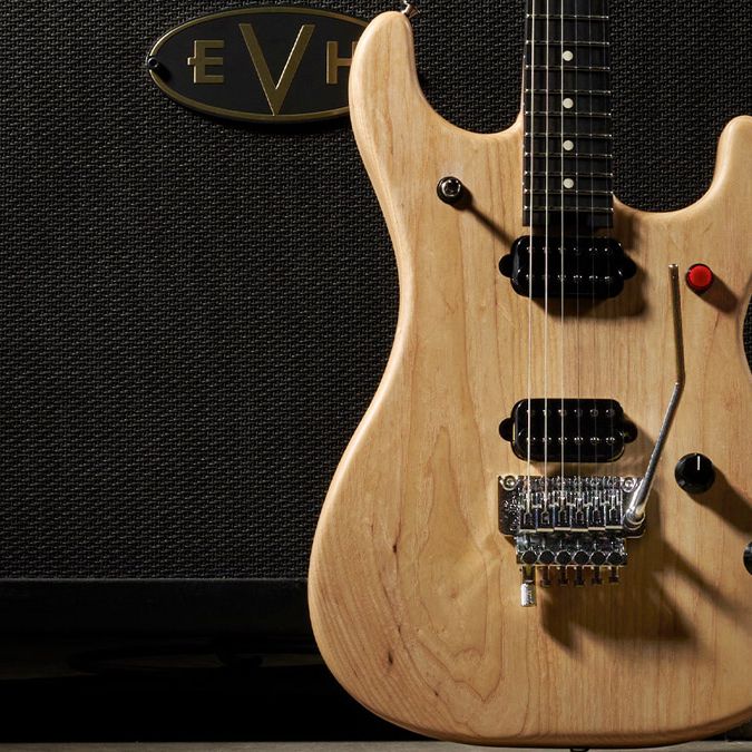EVH Limited-Edition 5150 Deluxe Electric Guitar Natural Ash