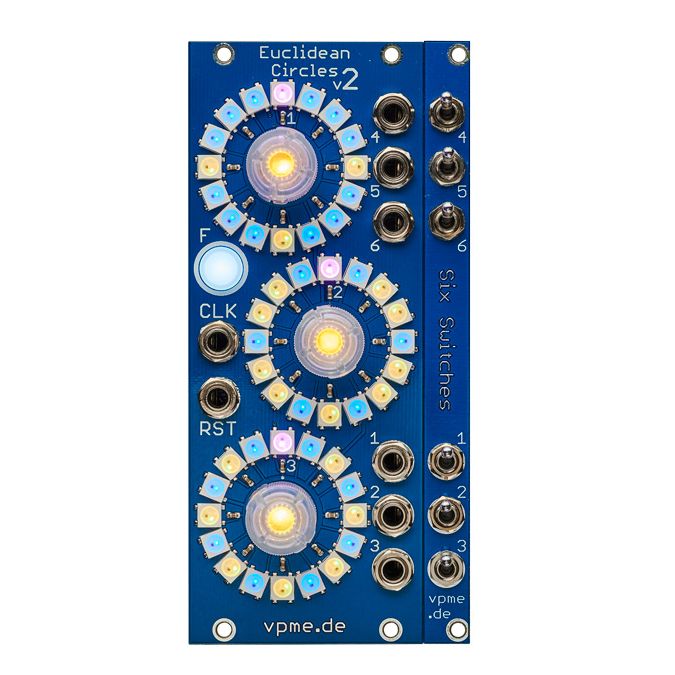 u*2様 Euclidean circles V2 vpme.de モジュラーシ vpme.de Euclidean Circles V2 – Thomann België