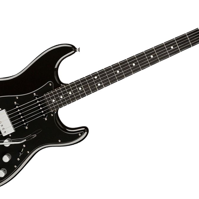 Is Fender and Guitar Center's none-more-black HSS Stratocaster the