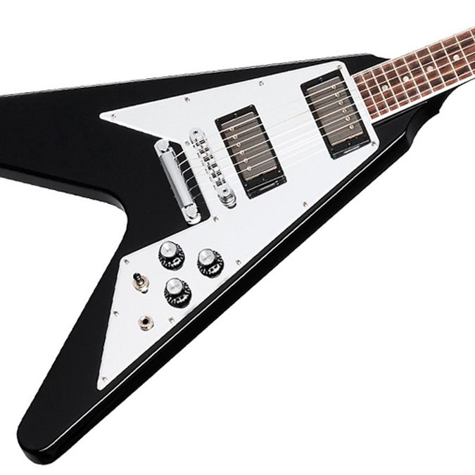 Gibson Flying V エレキギター ブラック Gibson Flying V エレキギター ブラック Gibson 80s Flying V