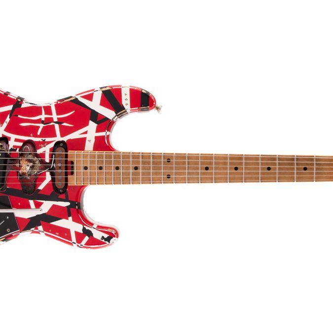ギター EVH Striped Series Frankie Strat :: Striped Series Frankenstein™ Frankie, Maple
