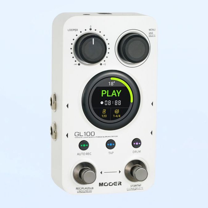 Mooer launches GL100 AI-equipped looper/drum pedal | Guitar World