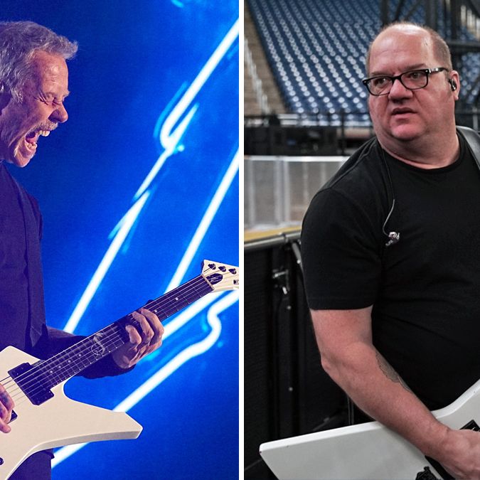 James Hetfield guitar tech Chad Zaemisch shows you his 72 Seasons