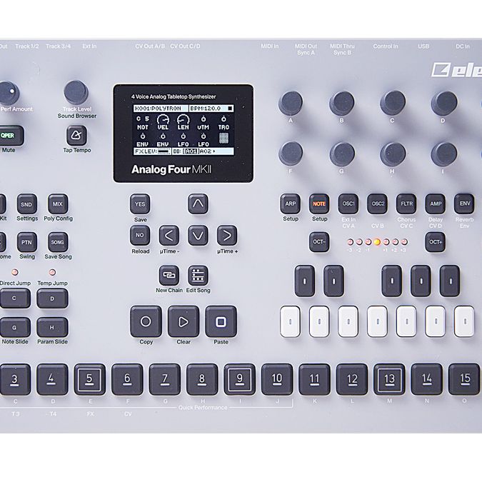 Elektron Analog Four MKII + デュアルカバー DC-1 Amazon | ELEKTRON エレクトロン Analog FOUR MKII + Dust cover