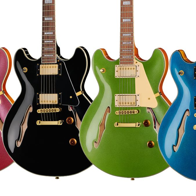 Harley Benton updates the HB-35 Plus with four flashy metallic