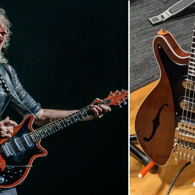 Luthier builds headless version of Brian May's Red Special