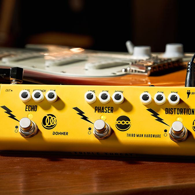 Jack White & Donner unveil $99 Triple Threat multi-FX pedal