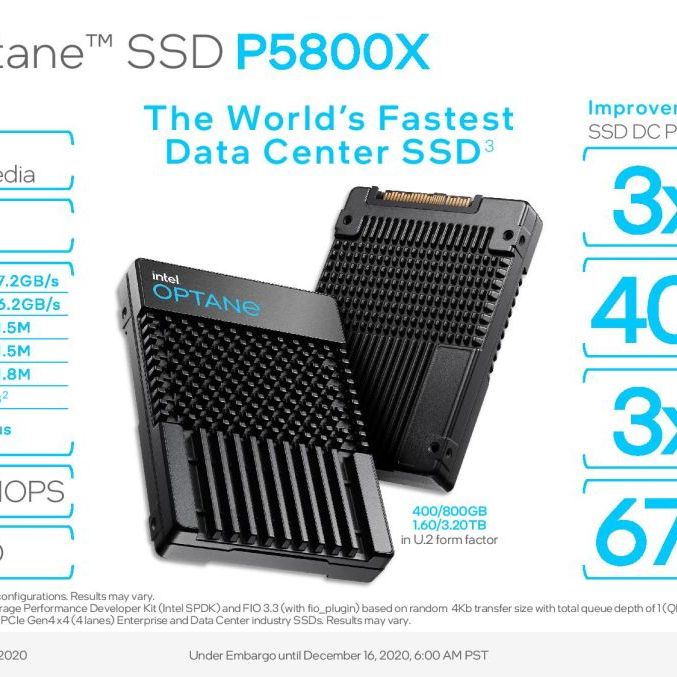 Optane Rides Again: New Intel Datacenter Drives Incoming | Tom's
