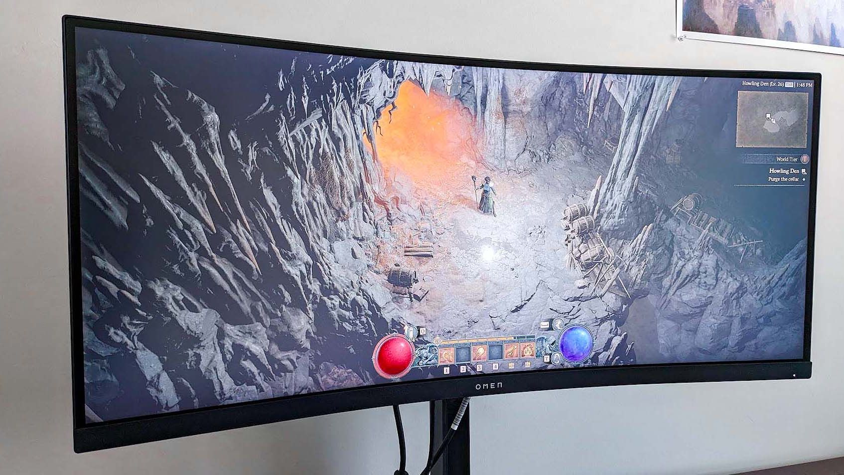 G965\" OMEN HP 34c カーブド ゲーミングディスプレイ OMEN 34c 165Hz WQHDカーブド ゲーミングディスプレイ | 日本HP