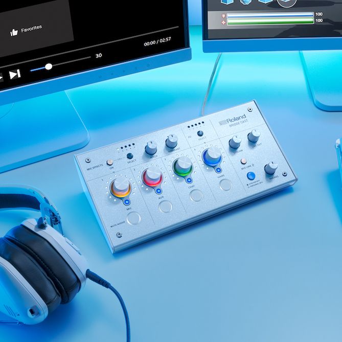 It's game on for Roland and its all new Ice White Edition Bridge