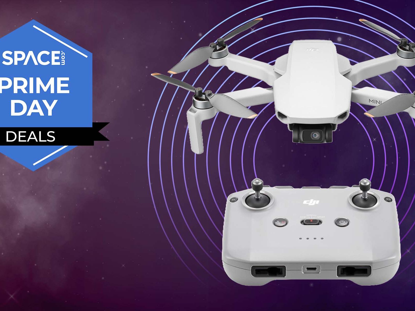 Explore the skies with the DJI Mini 4K camera drone, up to $90 off