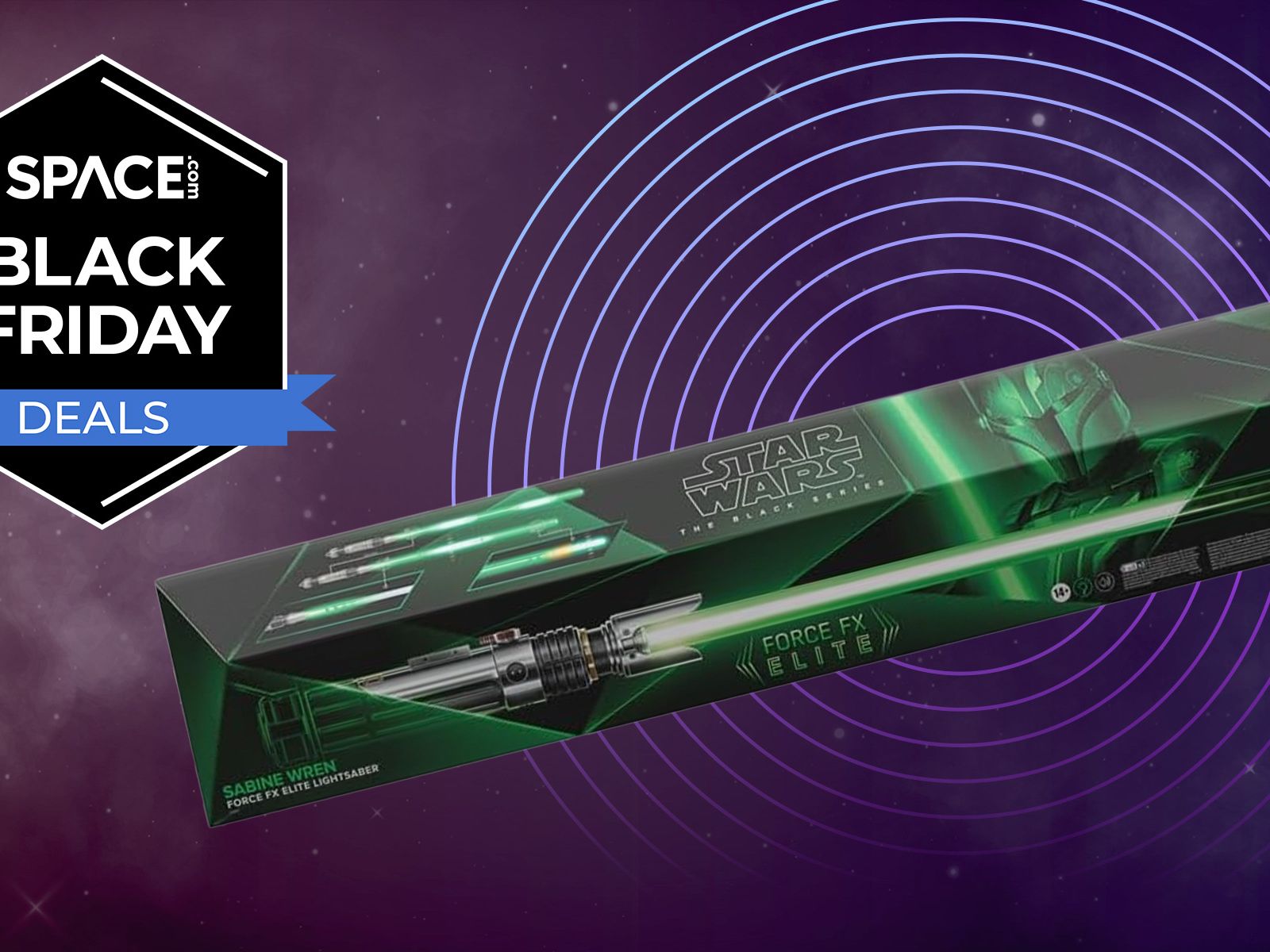 This impressive Lightsaber has a 58% price cut for the Black