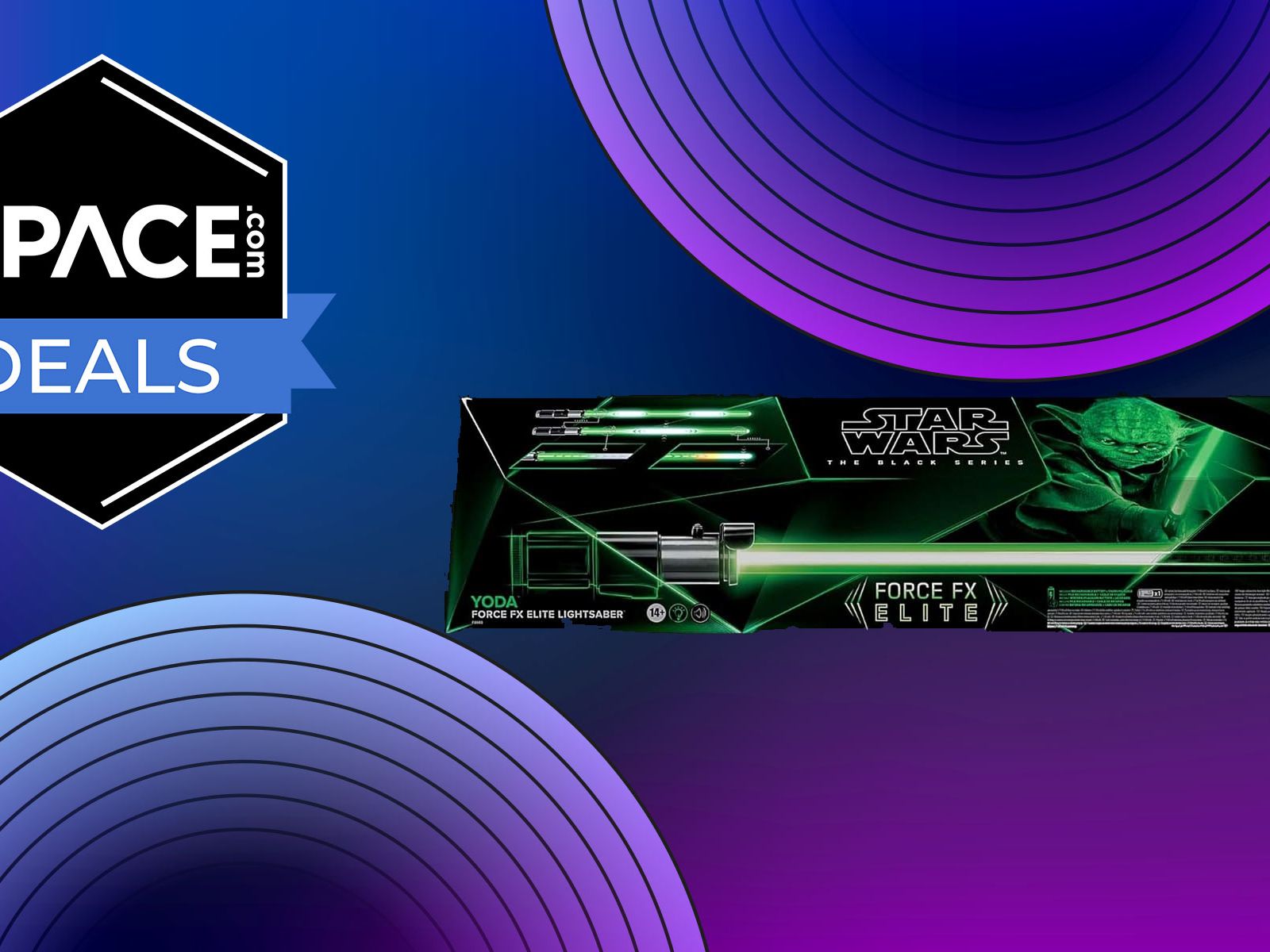 Save 36% on the Star Wars Black Series Force FX Elite Lightsaber