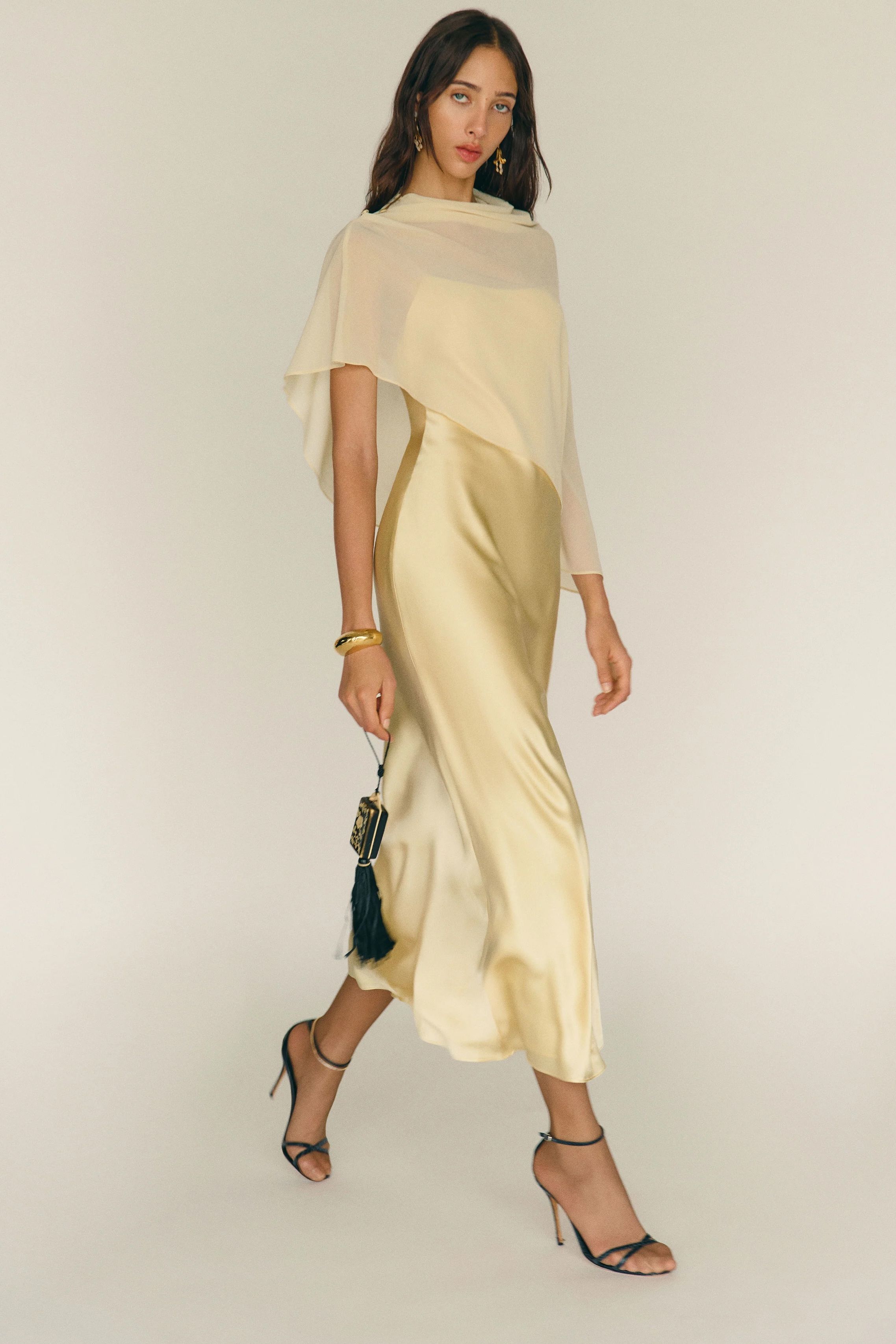 Reformation Lilibeth Silk Dress