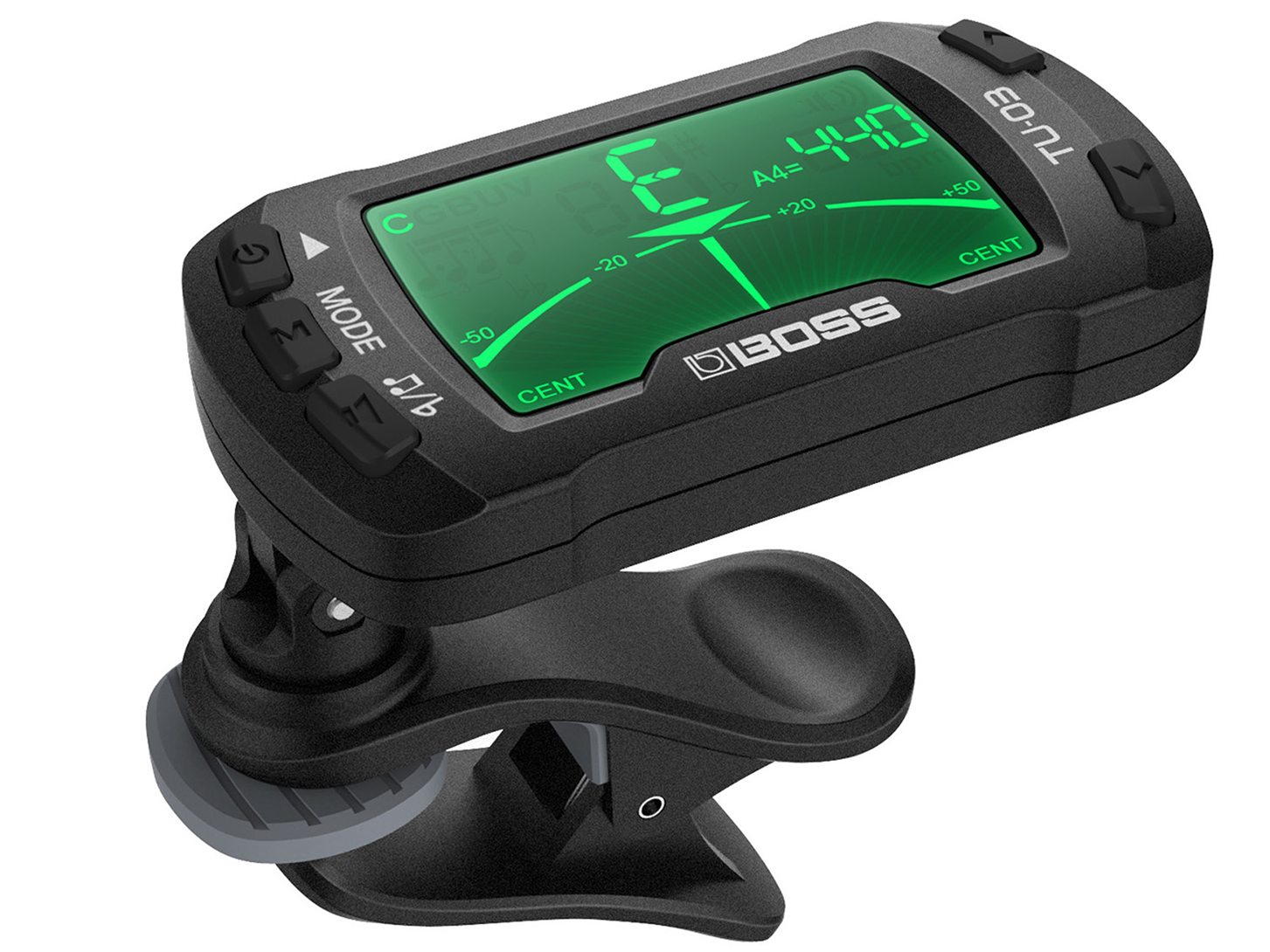 Amazon.com: Boss TU-03 Clip-On Tuner & Metronome : Musical
