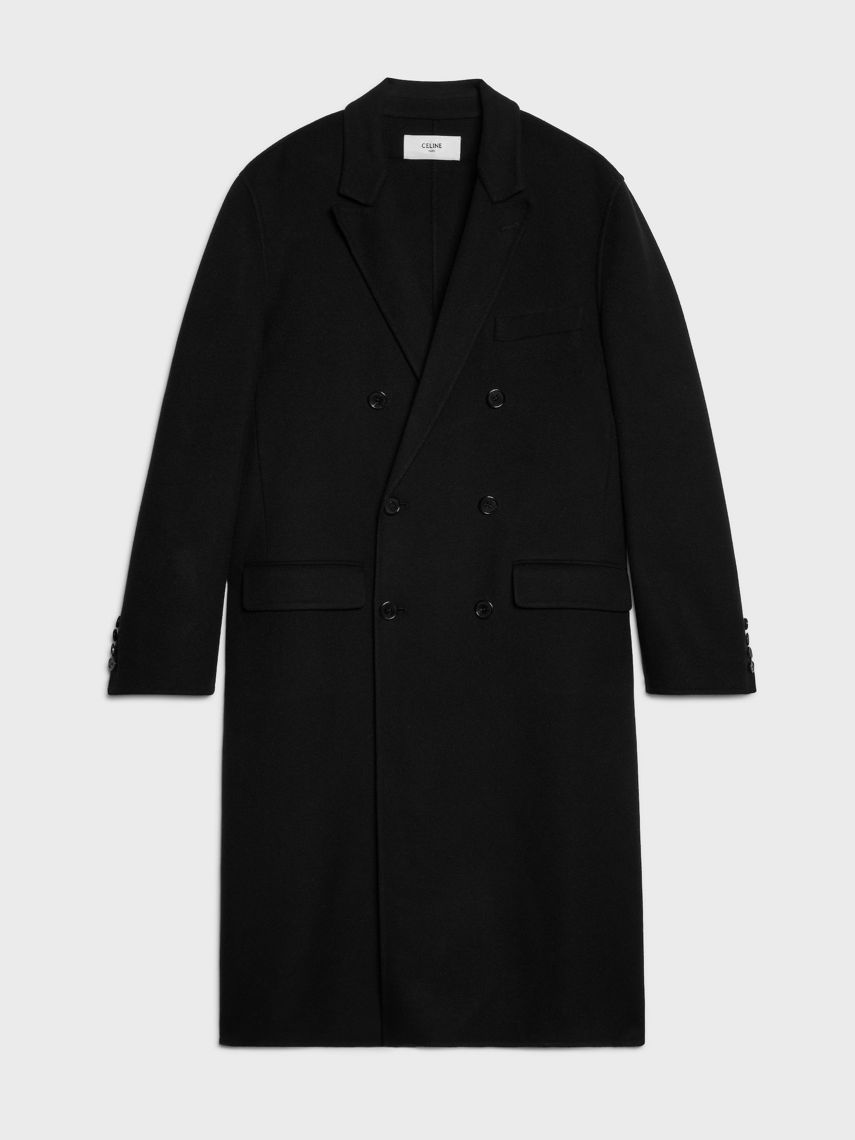 Coat in Double-Face Cashmere