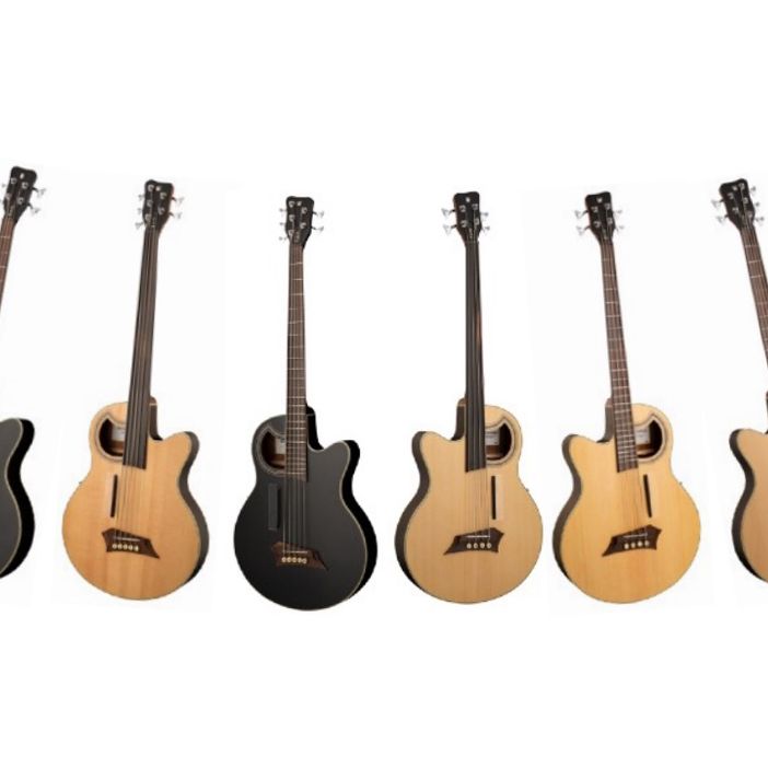 Warwick debuts Alien Deluxe Hybrid Thinline acoustic bass guitars
