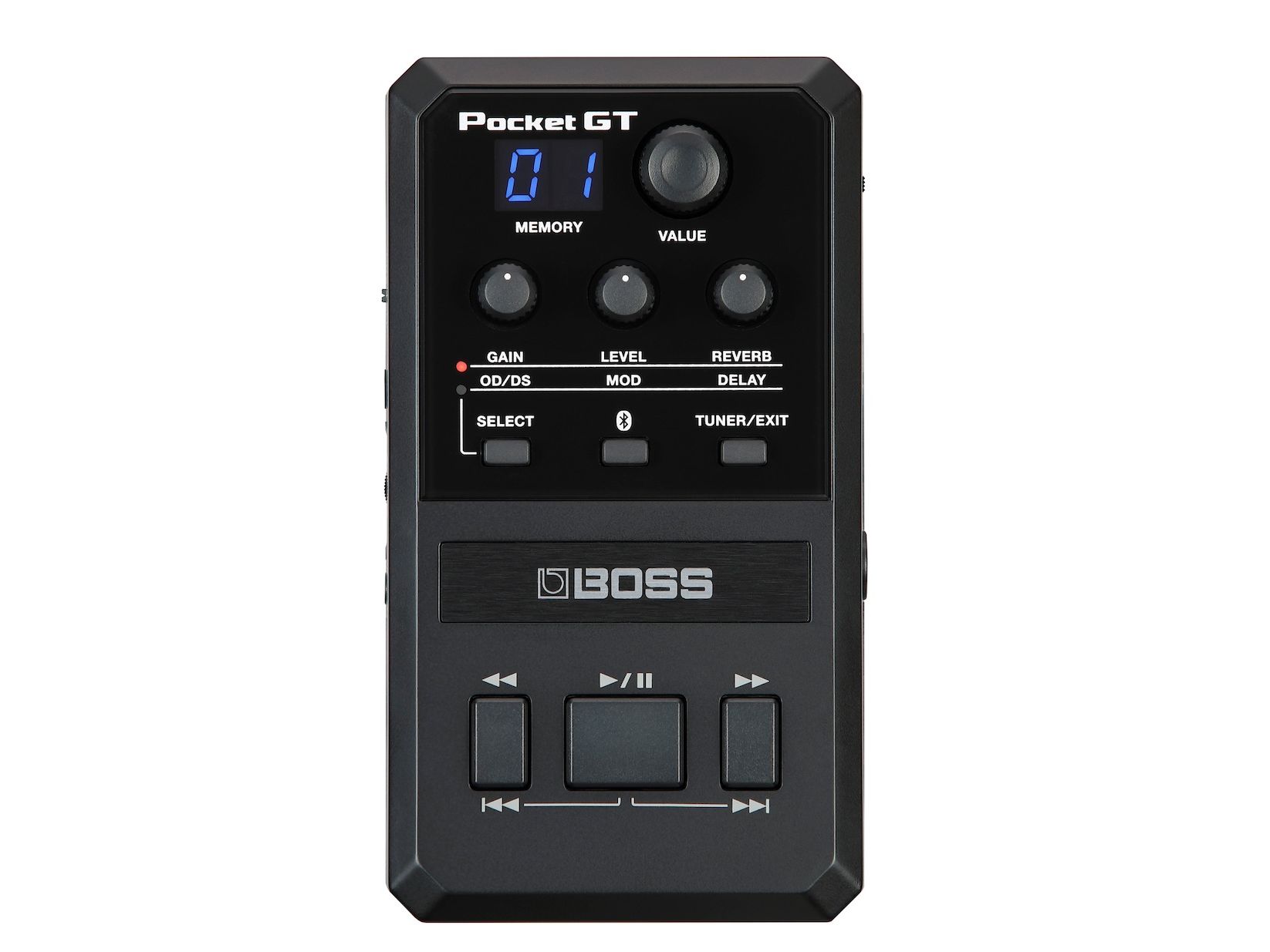 Boss's Pocket GT packs an amp modeler, multi-effects processor and