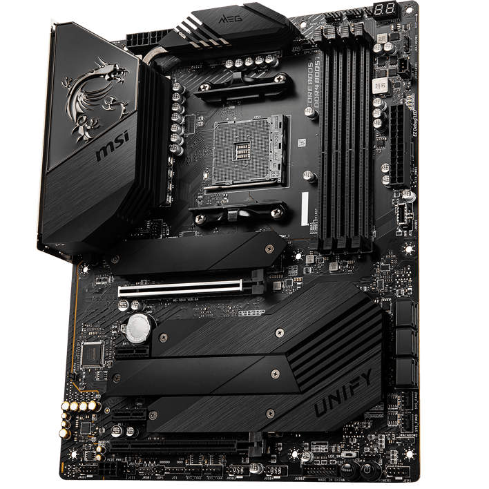 MSI UNIFY B550 マザーボード MSI Unveils MEG B550 Unify Series With Quad M.2 and Extreme