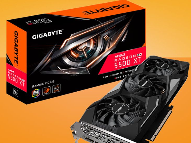 gigabyte radeon 5500 rx