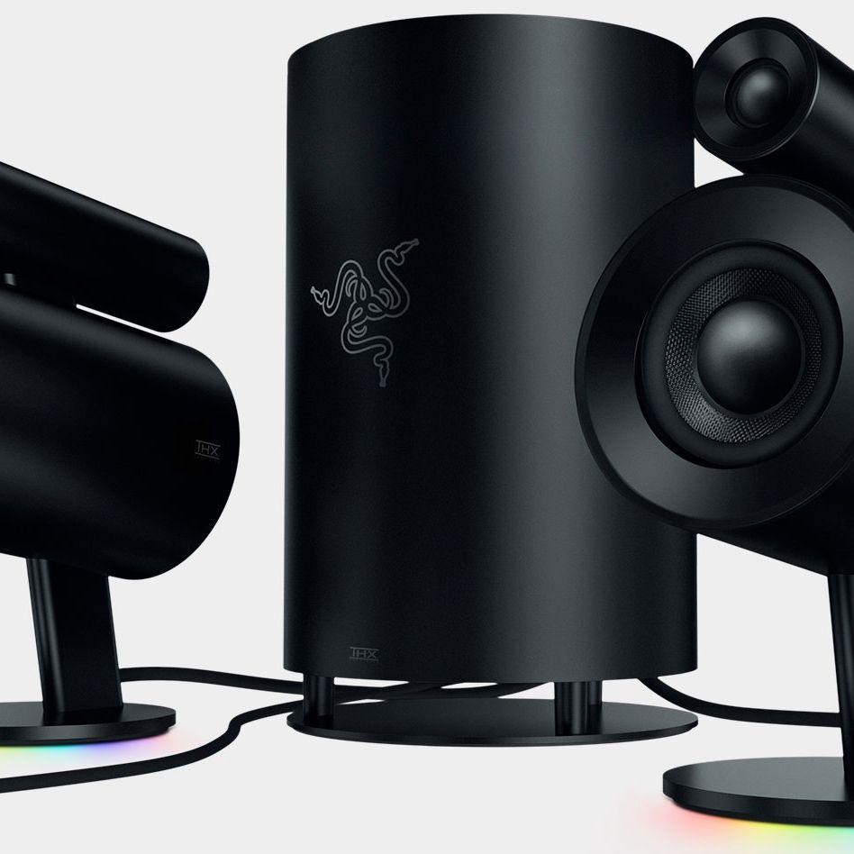 Razer nommo Chroma ブラック PCスピーカー Razer Nommo Chroma ゲーミングスピーカーレビュー・迫力のある