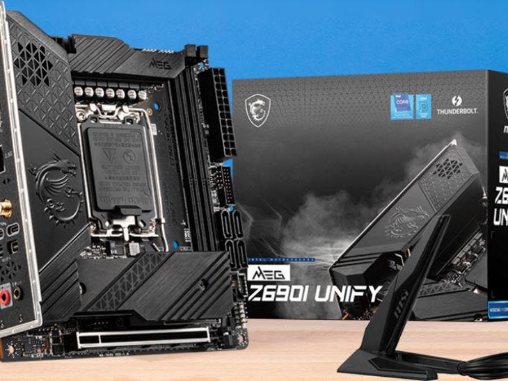 マザーボード Intel Core i9 13900K + MSI Z690I Unify MSI MEG Z690I UNIFY Gaming Motherboard ITX - Intel 12th Gen - 10+1