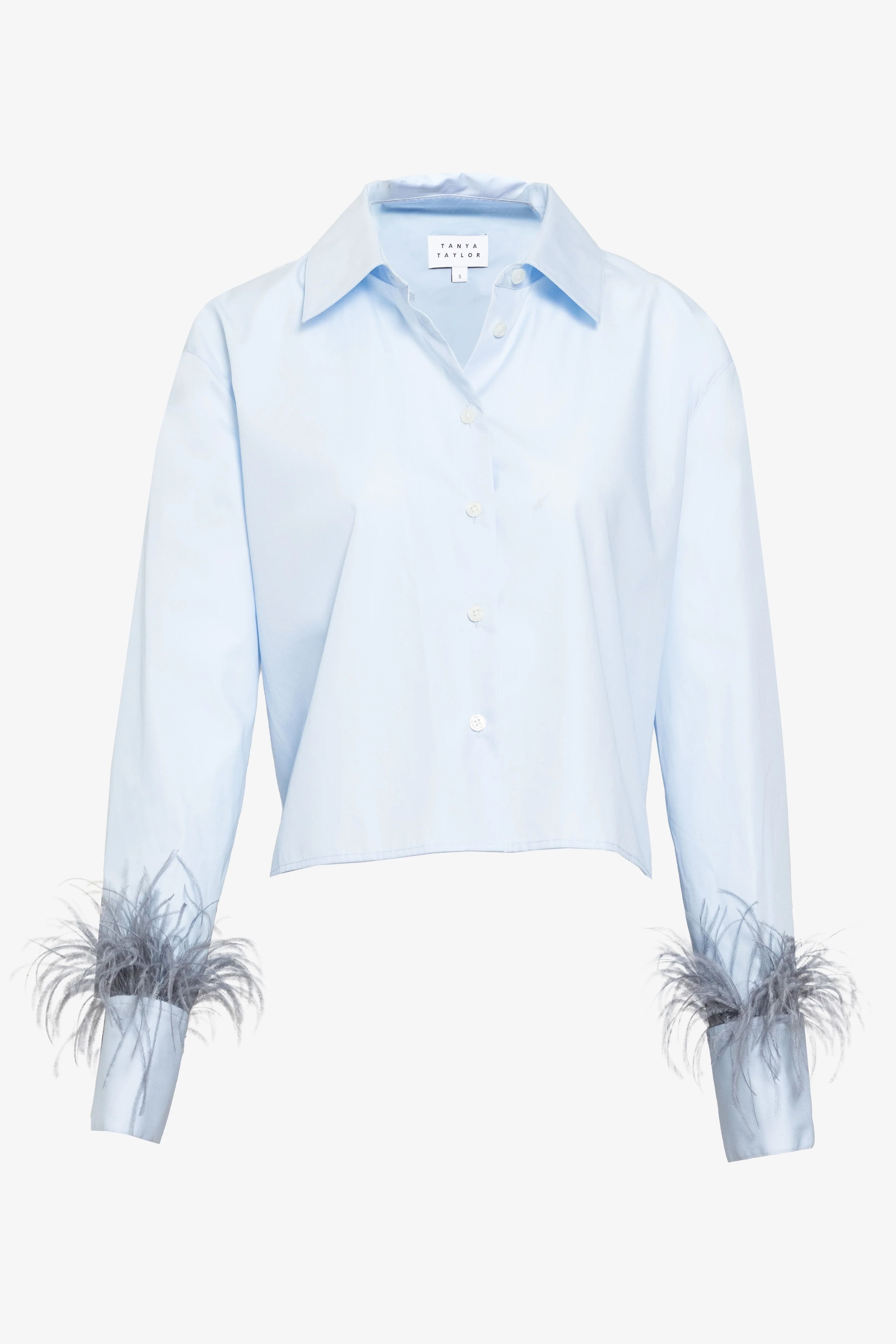 Tanya Taylor Largaux Feather Top