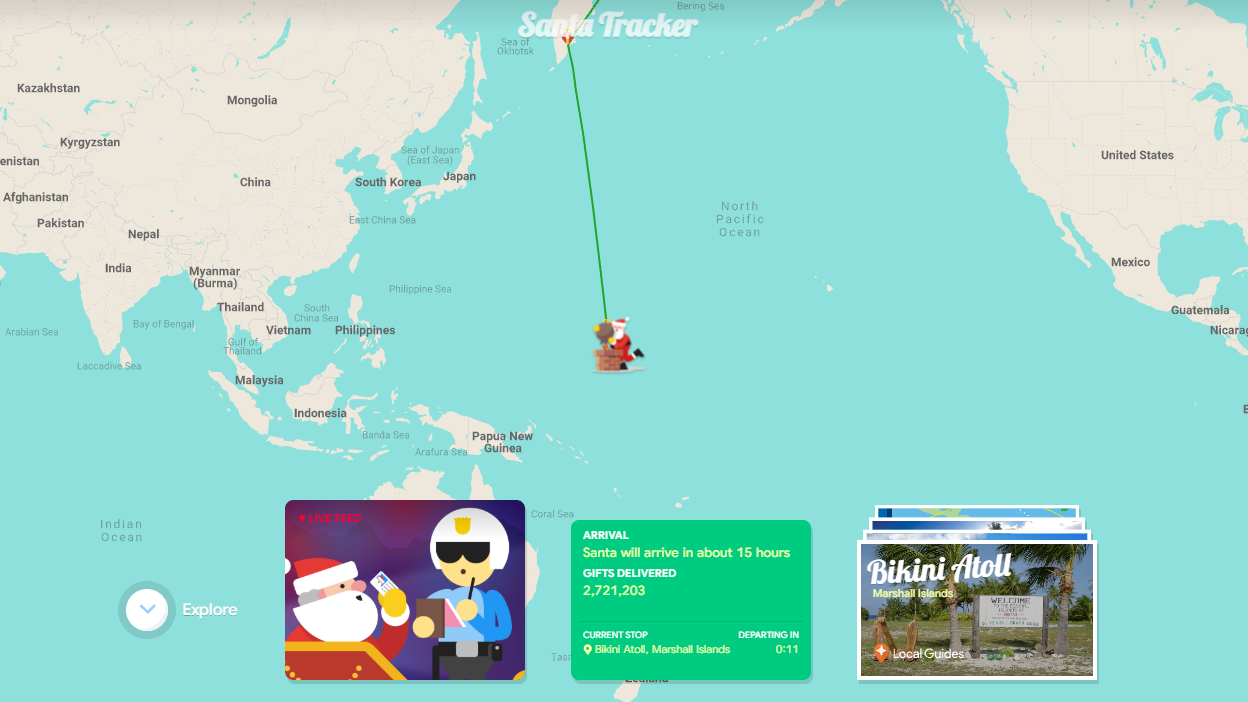 Google Santa Tracker
