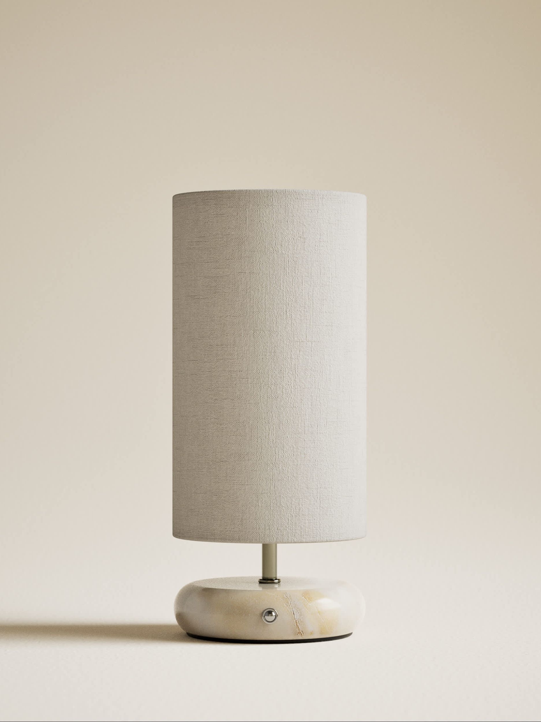 Pebble Stone Effect Rechargeable Table Lamp