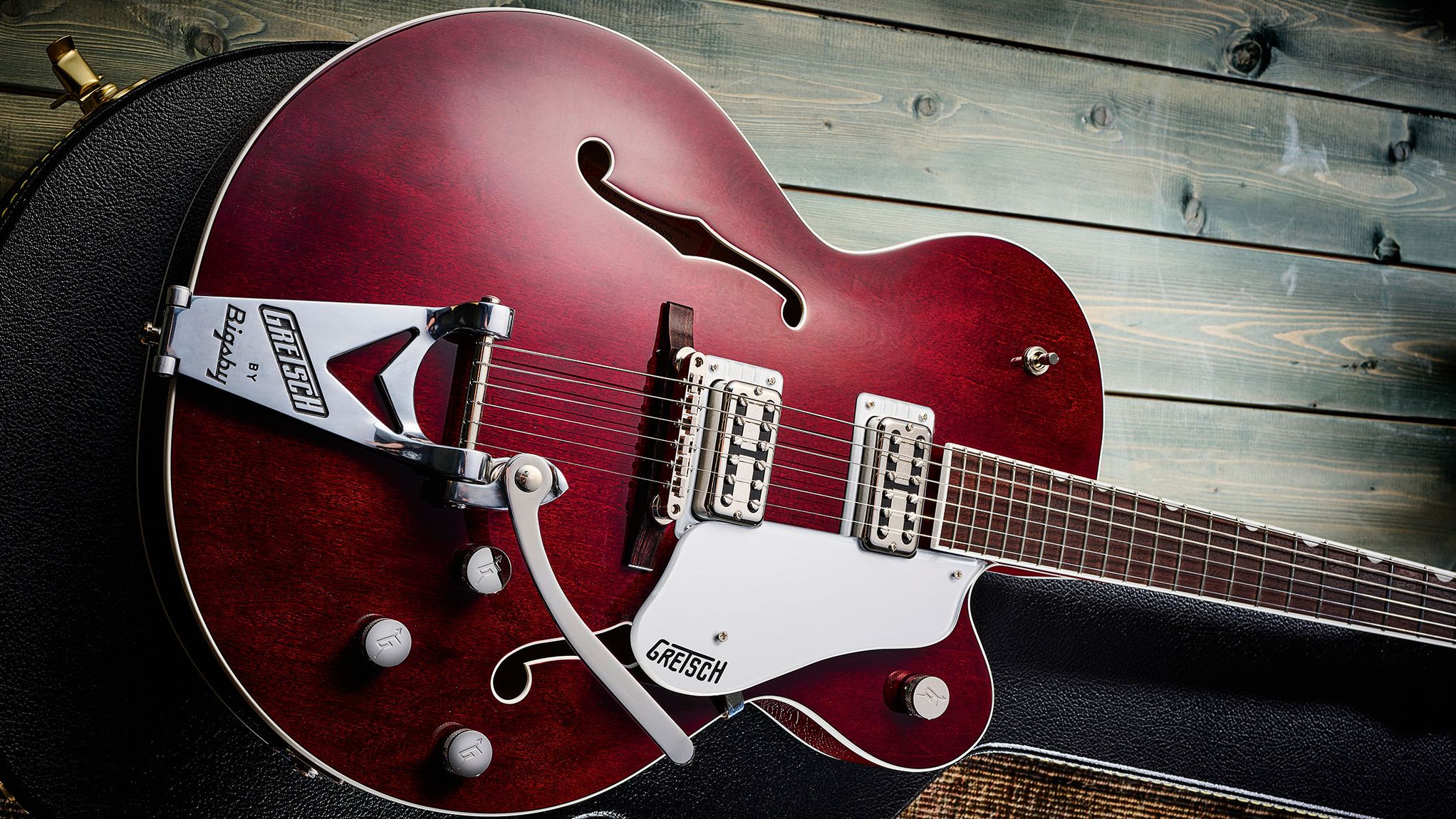 Gretsch 6119 ht vs ベンジーエフェクトボード Gretsch Professional Series Hollow Body Tennessean review | Guitar