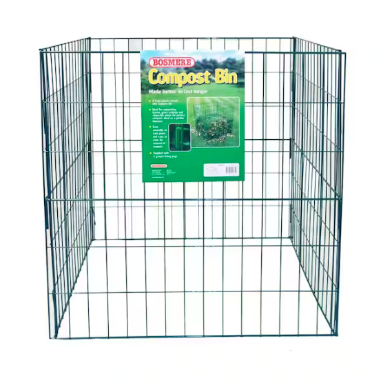 Bosmere, 100 Gal. Steel Wire Compost Bin