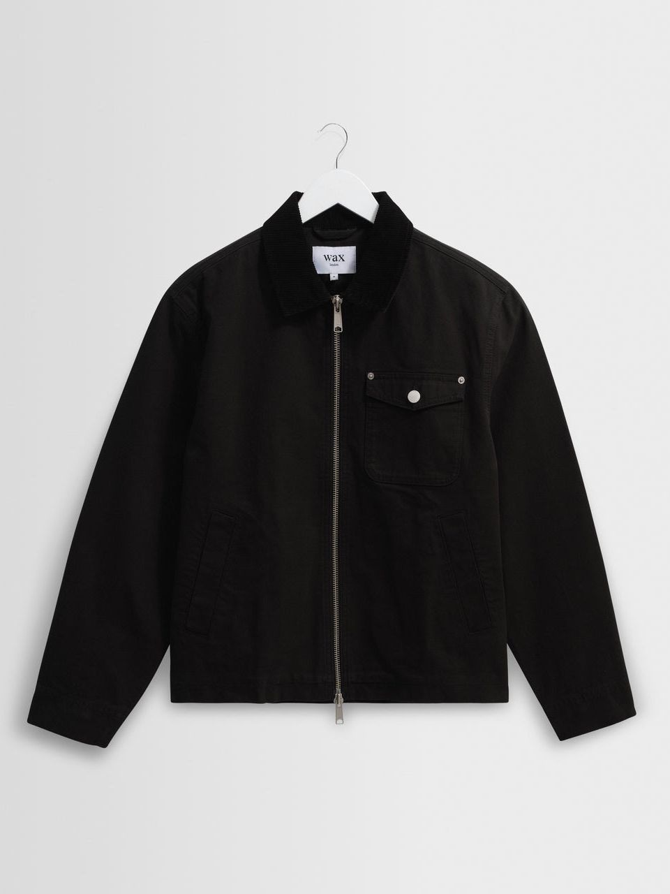 Mason - Black Peached Canvas Work Jacket