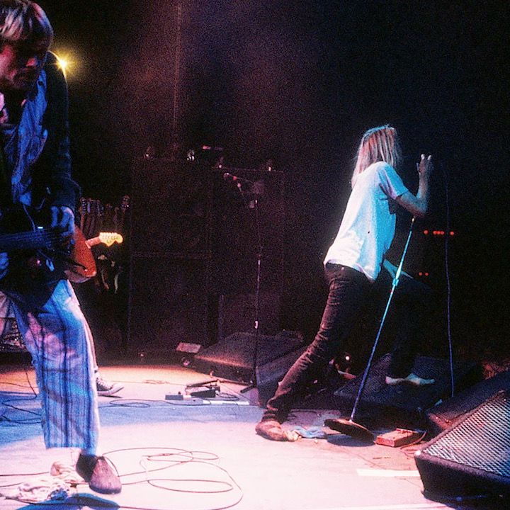 Watch Kurt Cobain at his most carefree, jamming a punk classic