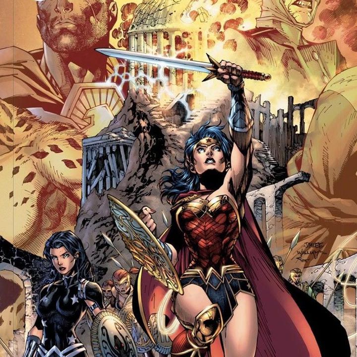 Wonder Woman Jim Lee Sketch