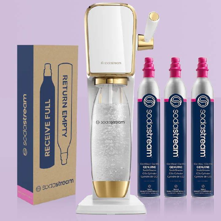 SodaStream gives its Art sparkling water maker a golden upgrade | T3
